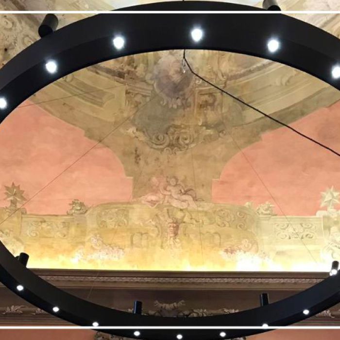 Realizzazione: Verifica Appensione del Lampadario di Palazzo Montanari a Bologna