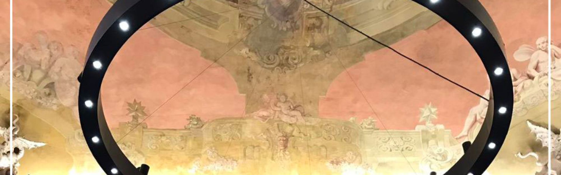 Verifica Appensione del Lampadario di Palazzo Montanari a Bologna